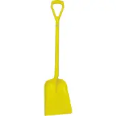 Vikan Hygiene 5625-6 schop D-grip, geel steel 104cm, standaard blad 33x27cm