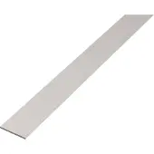 Alberts Plat Profiel - Aluminium Zilver - 50x3mm 1m