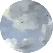 Komar Vliesbehang Zelfklevend vlies - Simply Sky - Afmeting 125 x 125 cm (1 stuk)