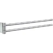 Smedbo Air Handdoekrek 2-arms - Messing - Accessoires, Handdoekhouders, Handdoekstangen - 7391447045796