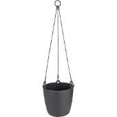 Elho Hanging basket, Brussels, antraciet, ø17,5 hoogte 16,7cm
