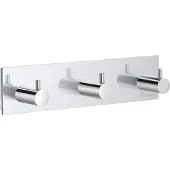Smedbo Handdoekhaak Pool Met Drie Haken 16.5 x 4 cm Chroom