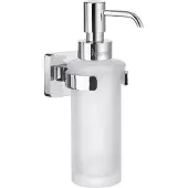 Smedbo Zeepdispenser Ice Wandmodel 200 ml Porselein Glas Chroom