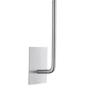 Smedbo Beslagsboden Reserverolhouder - 4.5x15x5.7cm - zelfklevend - RVS Geborsteld Edelstaal B1037