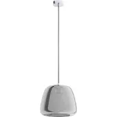 Stars of Light 39665 Albarino Hanglamp Staal Chroom/Gestoomd Glas - 1 x E27