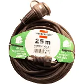 Brennenstuhl Verlengsnoer voor buiten 25 meter | 3x 1.5 mm² | Zwart |