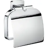 Smedbo Ice Toiletrolhouder Met Klep - Chroom - Accessoires, Toilet accessoires, Toiletrolhouders - 7391447076943