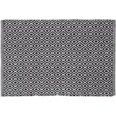 Sealskin Trellis Badmat 60x90cm katoen Zwart