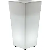 Newgarden Bloempot Melisa - Wit - 30x30x58cm