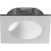 Eglo 96902, Inbouwspots, 1 lamp, LED, 2 W, 200 lm, Aluminium, Zilver