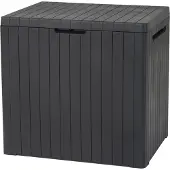 Kadax Tuin-opbergbox | Tuin meubelen | opbergbox tuinkussenbox - 57,8 x 44 x 55 cm