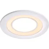 Nordlux Inbouwspot Clyde wit Ø 8,2cm