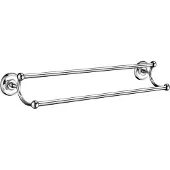 Smedbo Handdoekhouder Villa Met Dubbele Stang 61 x 14.7 cm Chroom