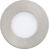 Eglo FUEVA 1, Inbouwspots, 3000 K, 340 lm, 220-240 V, Nikkel, Wit