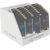 Parker Vector vulpenset | Diverse kleuren | Medium penpunt | inclusief 5 blauwe inktpatronen