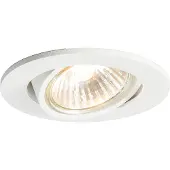 QAZQA Smart inbouwspot wit kantelbaar incl. wifi GU10 - Cisco