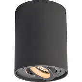QAZQA Slimme opbouwspot donkergrijs kantelbaar incl. WiFi GU10 - Rondoo Up