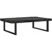 DTP Home Timeless Salontafel Beam - B80 X L120 X H35 Cm - Teakhout Zwart