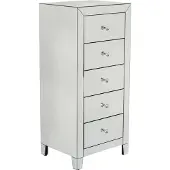 Kare design Luxury Ladekast 5-laden - B49xD41xH110 Cm - Spiegelglas