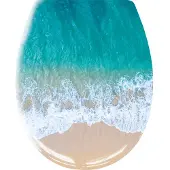 Kleine wolke Waikiki wc 37x45cm, multicolor