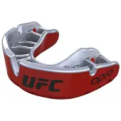 Opro UFC Gold Gen4 Mouthguard Red Metal/Silver - Opro OP1500 - Maat Junior