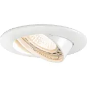 QAZQA Slimme wandlamp rond wit incl. 2 WiFi GU10 - Sandy