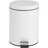Bolero Witte pedaalemmer 5 liter
