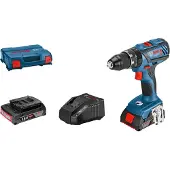 Bosch Professional Gsb 18v-28+2x2.0ah+l-case Elektrische Schroevendraaier
