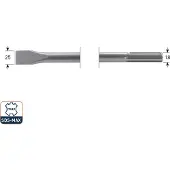 Rotec SDS-MAX Platte beitel 25x400mm - 2151011 - 215.1011