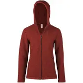 Engel - Women's Jacke mit Kapuze - Wollen vest 38/40, rood