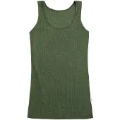 Joha - Women's Tank Top 70/30 - Merino-ondergoed M, olijfgroen