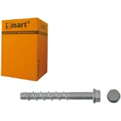 Pgb-Europe SMART | Betonschroef S-BSZ 8x45x90 Znlamel | 50 st SM0BSZ0140800903