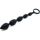 Rimba Anaalkogels Zwart Silicone 25,5 cm