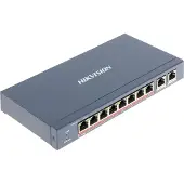 Hikvision DS-3E0310HP-E Pro-serie 8 poort Fast Ethernet Smart unmanaged POE switch met 1x Hi-PoE en 2x RJ45