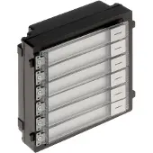 HIK VISION DS-KD-KK Beldrukker 6 knoppen