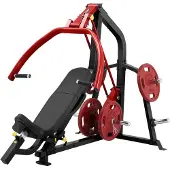 Steelflex Plate Load 2 Chest and Shoulderpress Machine - Gratis Montage