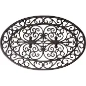 Esschert Design Deurmat Rubber Ovaal 70x46 cm