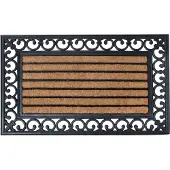 Esschert Design Kokosmat Streep Naturel 45,5 X 75,5 X 1,8 Cm