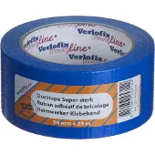 Verlofix Duct Tape Blauw – Extra Sterk – 50mm x 25m – Waterbestendig