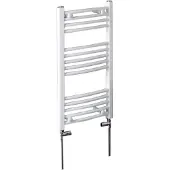 Eastbrook Wendover gebogen handdoekradiator 60x100cm 427W wit glans