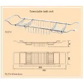 Eastbrook Solid badbrug chroom