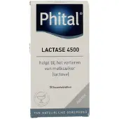 Phital Lactase 4500 - 50 kauwtabletten aardbei