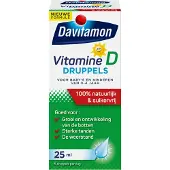 Davitamon 4x Vitamine D Druppels 100% Natuurlijk 25 Ml