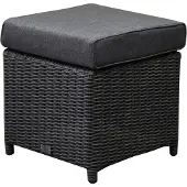 AVH-Collectie AVH Voetenbank premium 45x45xH45 cm antraciet
