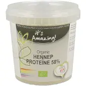 Its Amazing Organic Hennep Proteine 58%