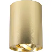 QAZQA Spot goud/messing draai- en kantelbaar - Rondoo up