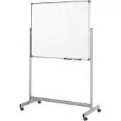 MAUL Mobiel whitebord, vast, 100 x 120