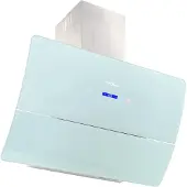 vidaXL Wandafzuigkap 756 m³/u 90 cm roestvrij staal wit