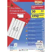 DECAdry Etiketten / Labels 38.1 x 21.2mm