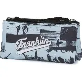 Franklin & marshall Etui Girls blauw 10x21x6 cm
